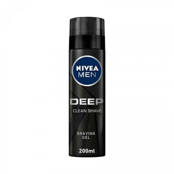 Nivea Men Shaving Gel Deep 200mlAnti-bacterial formula