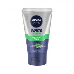 Nivea Men White Oil Clear Foam 100Ml |Veela Beauty