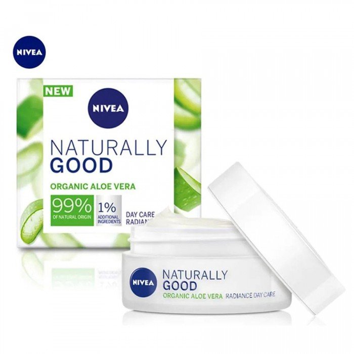 Nivea Naturally Good Aloe Vera Radiance Day Cream 50mlWith