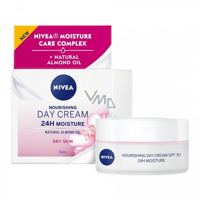 Nivea Nourishing Day Care Cream 50ml.Nourishes with intensive moisture.Supports skins natural moisture balance.Leaves skin looking healthy and beautiful.Dry to sensitive skin needs to be especially well moisturized, | Veela Beauty Nivea Nourishing Day Care Cream 50ml | فييلا