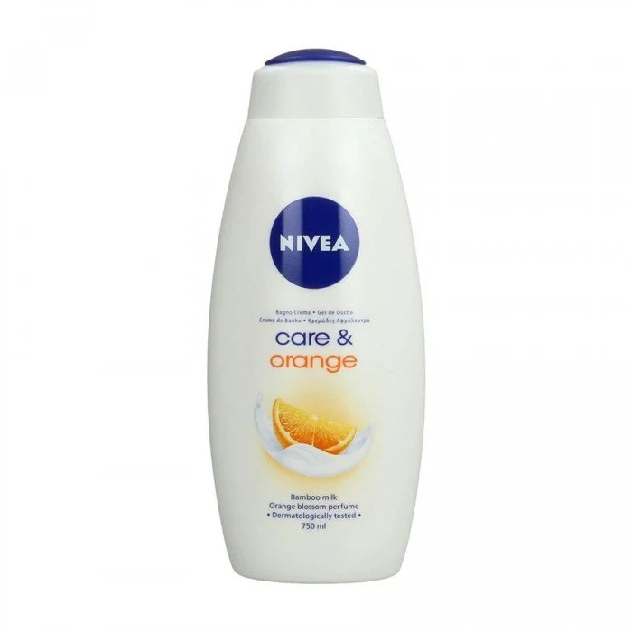 Nivea Shower Care & Orange 750mlBeautifully blended with