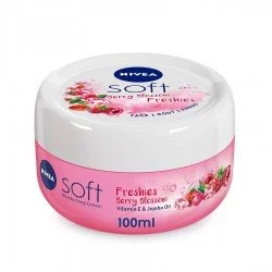 Nivea Soft Freshies Moisturizing Cream Berry Blossom 100ml