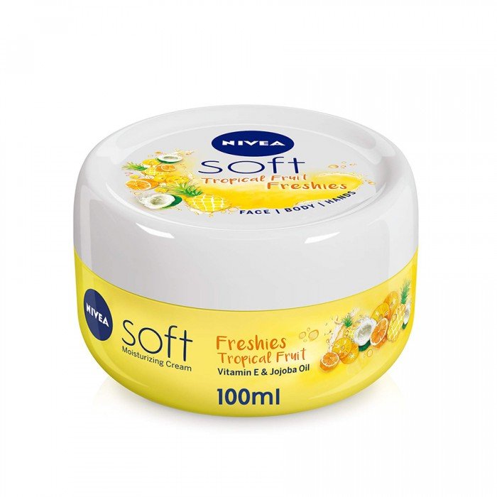 Nivea Soft Freshies Moisturizing Cream Tropical Fruit