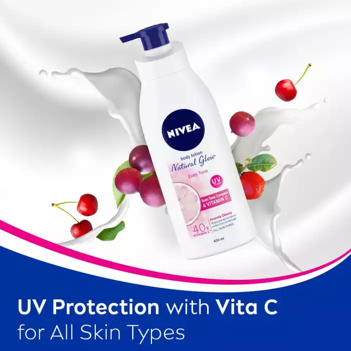Nivea Body Lotion Natural Glow Even Tone UV Protect Vitamin Nivea Body Lotion Natural Glow Even Tone UV Protect Vitamin
