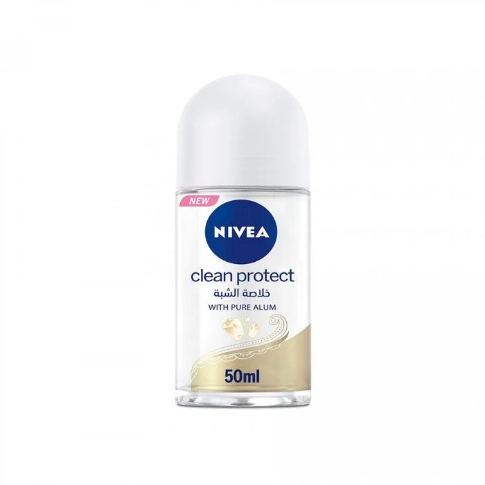 Clean Protect Anti Perspirant Roll on with Pure Alum for Women 50 ML
Description:The Nivea Clean Protect Women Anti-Perspirant