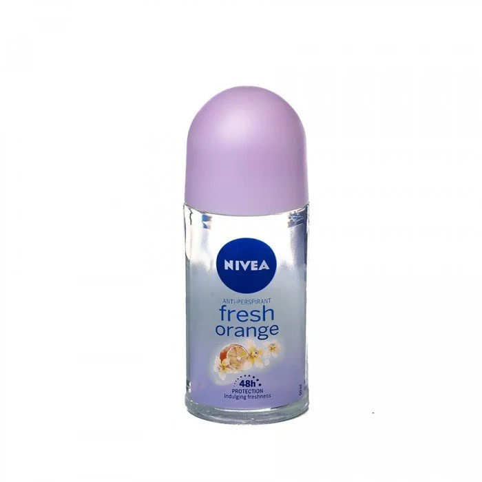 Nivea Deodorant Roll On for Women Fresh Orange Freshness 50ml
Product Description:NIVEA Fresh Orange Anti-Perspirant Roll-On for