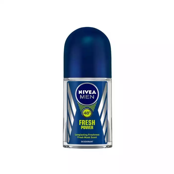 Nivea Deodorant Men Fresh Power 50ml Nivea Deodorant Men Fresh Power 50ml
Refreshing citrus scent combined with warm musk and