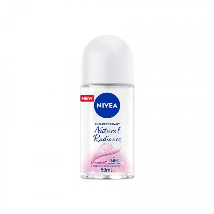 Nivea Natural Radiance Antiperspirant Roll-On 50ml
Description:Nivea Natural Radiance Antiperspirant Roll-On with Vitamin C