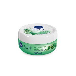 Nivea Soft Freshies Moisturizing Cream Chilled Mint 100ml Nivea Soft Freshies Moisturizing Cream Chilled Mint 100ml
