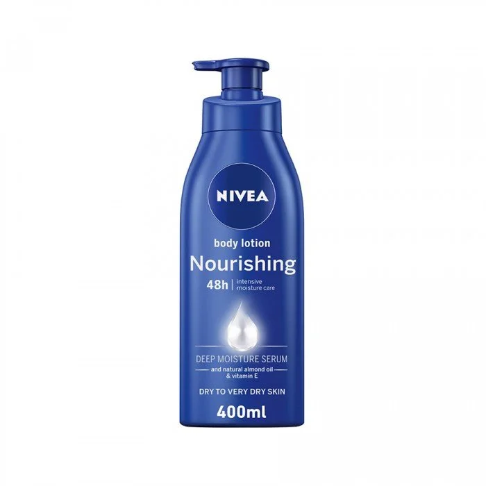 Nivea Nourishing Body Lotion For Dry Skin 400ml
Product Description: Transform dry skin with NIVEA Rich Nourishing Body Lotion.