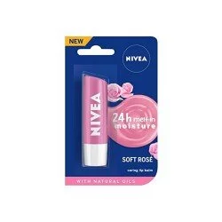 Nivea Soft Rose Lip Balm 4.8G |Veela Beauty