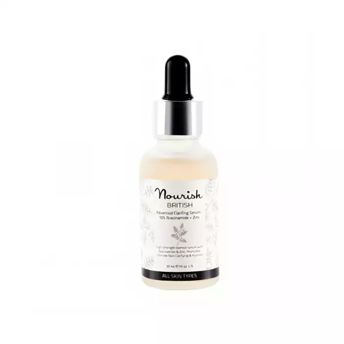 Nourish Advanced Clarifying Serum 10% Niacinamide + Zinc 30 Nourish Advanced Clarifying Serum 10% Niacinamide + Zinc 30