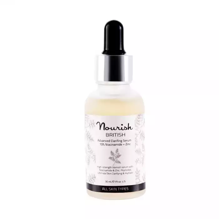 Nourish Advanced Clarifying Serum 10% Niacinamide + Zinc 30 Nourish Advanced Clarifying Serum 10% Niacinamide + Zinc 30
