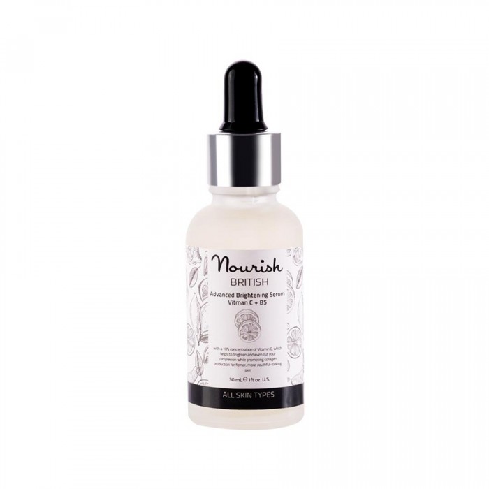 Nourish Advanced Brightening Serum Vitman C + B5 30 ml | Veela Beauty