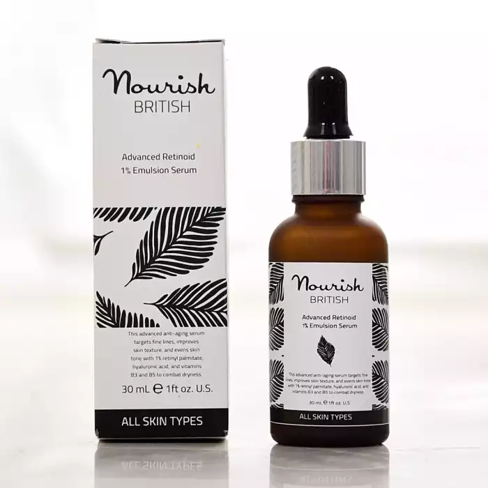 Nourish British Advanced Serum Retinoid 1% Emulsion 30 ml | Nourish British Advanced Serum Retinoid 1% Emulsion 30 ml |