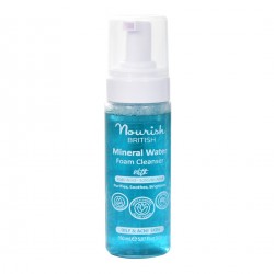 Nourish British Mineral Water Foam Cleanser For Oily and Acne Skin 150 ml | Veela Beauty