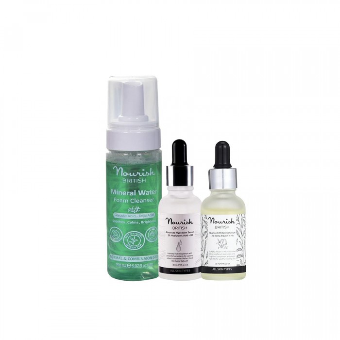 Nourish British Hydrate & Brighten Bundle