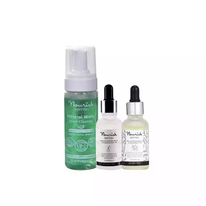 Nourish British Hydrate & Brighten Bundle
