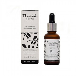 Nourish British Advanced Serum Retinol 0.5% in Squalane 30 ml | Veela Beauty