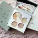 Try this palette from Ofra with its elegant bronze and light colors enjoy these glowing bronze colors as a final touch on your eyeshadow and cheeks Apply the light highlighter on the upper side of your cheekbones, to hig | Veela Beauty Ofra Glow Up Highlighter Palette Multicolor,it contains 4