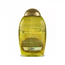 OGX Hydrate Color Reviving Sunflower Shimmering Blonde Shampoo 385 ml | Veela Beauty