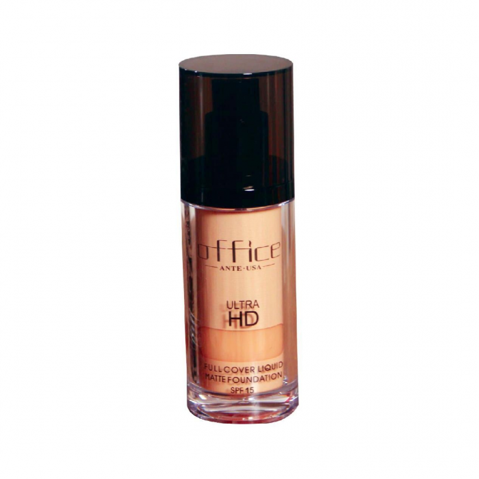 Office Ultra Hd Full Cover Liquid Matte Foundation 99 -Suitable for all skin types. -Notable coverage especially acne, pigmentation, fine lines and uneven tone. -High in Vitamin B, E and Glycerin | Veela Beauty Office Ultra Hd Full Cover Liquid Matte Foundation 99 -Suitable for all skin types. -Notable coverage especially acne, pigmentation, fine lines and uneven tone. -High in Vitamin B, E and Glycerin | Veela Beauty
