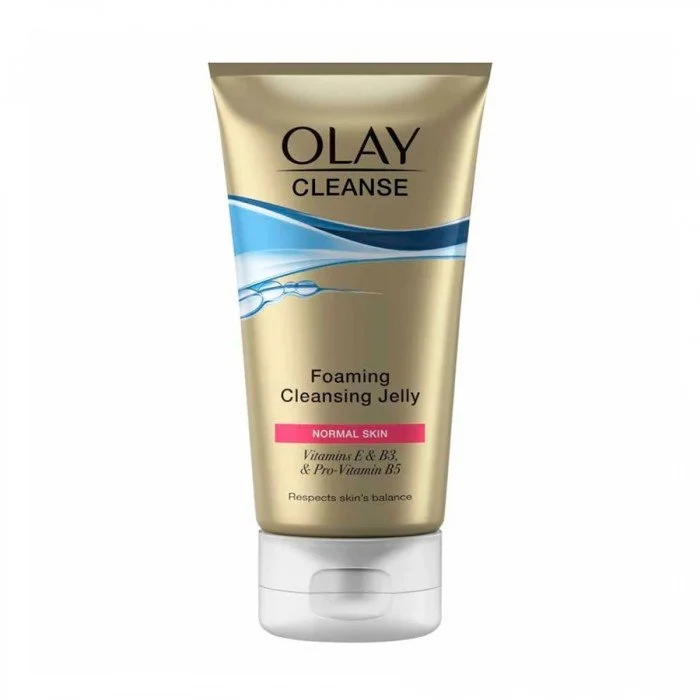 Olay Foaming Cleansing Jelly cleanses skin from impurities, dirt & pollution, purifies & refreshes while respecting skins balance, and melts away make-up without over-drying skin. This face wash is designed with a gel- | Veela Beauty Olay Foaming Cleansing Jelly cleanses skin from impurities