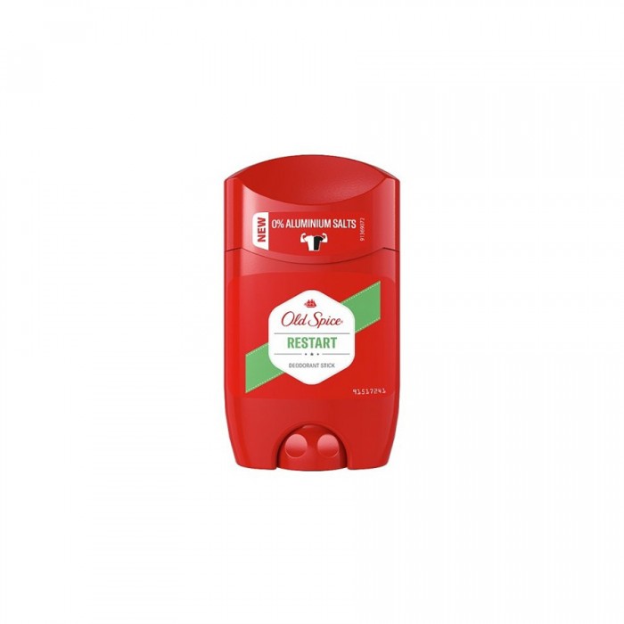 Old Spice Restart Deodorant Stick For Men 50ml Old Spice Restart Stick 50ml is a long-lasting deodorant that helps keep you fresh