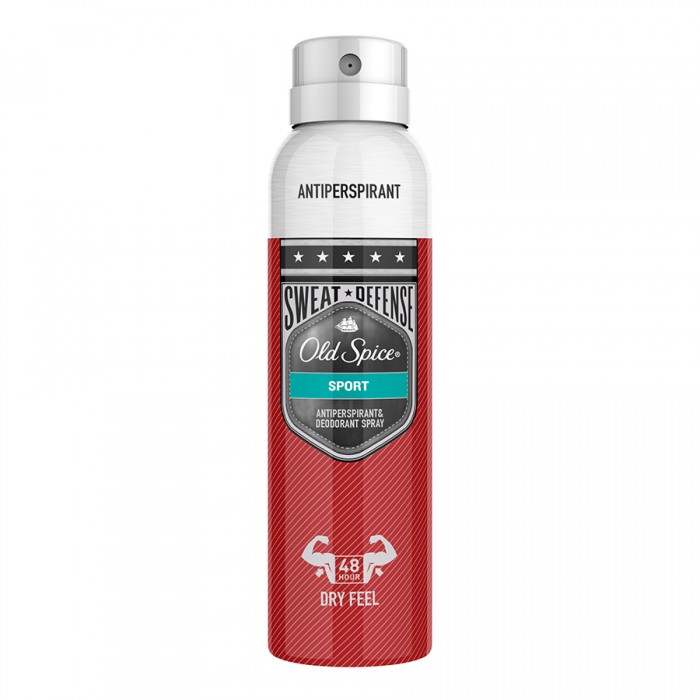 Old Spice Sport Antiperspirant & Deodorant Spray For Men 150Ml Old Spice Sport Antiperspirant & Deodorant Spray For Men