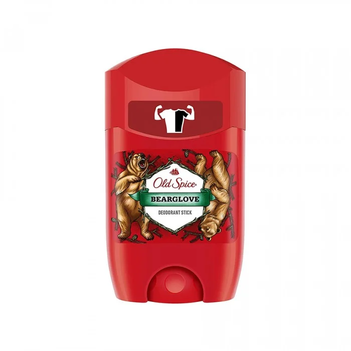 Old Spice Bearglove Deodorant Stick 50ml The exquisite fragrance of Old Spice will make you unforgettable, as if you were the