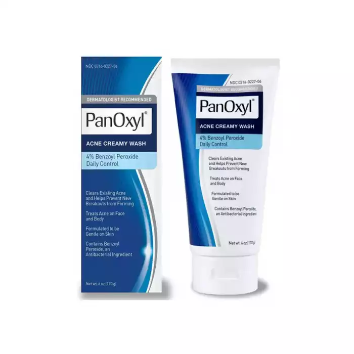 Panoxyl 4%Acne Creamy Facial Treatment Wash 170g
DSCRIPTIONGet ready to clear your skin with the PanOxyl Acne Creamy Wash, a Panoxyl 4%Acne Creamy Facial Treatment Wash 170g
DSCRIPTIONGet ready to clear your skin with the PanOxyl Acne Creamy Wash, a