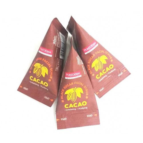 Purederm Black Sugar Facial Scrub - Cocoa 20G Purederm Black Sugar Facial Scrub - Cocoa 20G