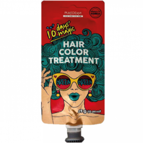 Purederm 10 Days Magic Hair Color Treatment - Green 25G Purederm 10 Days Magic Hair Color Treatment - Green 25G
