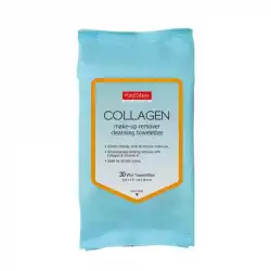 Purederm Collagen Makeup Remover Cleansing Towelettes 30 pcs | فييلا بيوتي