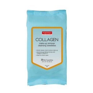 Purederm Collagen Makeup Remover Cleansing Towelettes 30 pcs Purederm Collagen Makeup Remover Cleansing Towelettes 30 pcs