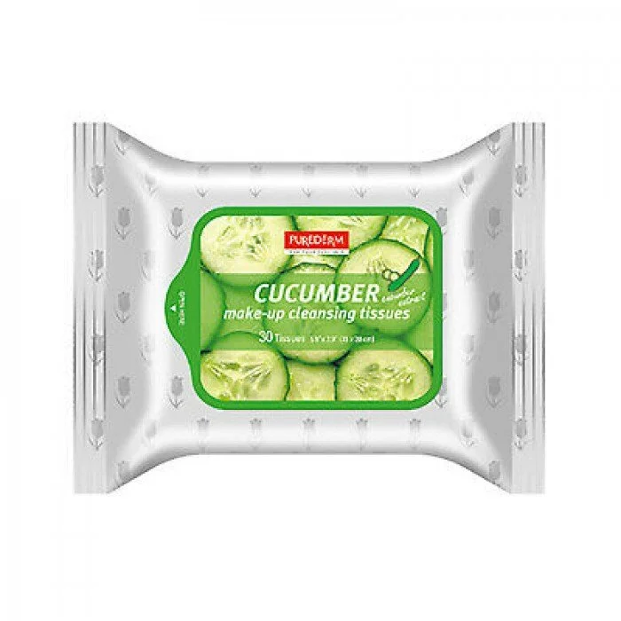 Purederm Make-Up Cleansing Tissues Cucumber Purederm Make-Up Cleansing Tissues Cucumber