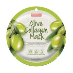 Purederm Circle Sheet Mask Collagen Olive 