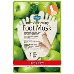 Purederm Intensive Healing Foot Mask Green Apple 32g | Veela Beauty