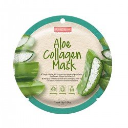 Purederm Circle Sheet Mask Collagen Aloe |Veela Beauty