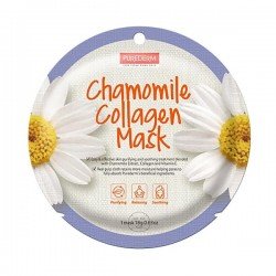 Purederm Circle Sheet Mask Collagen Chamomile |Veela Beauty