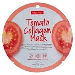 Purederm Collagen Circle Mask Tomato |Veela Beauty