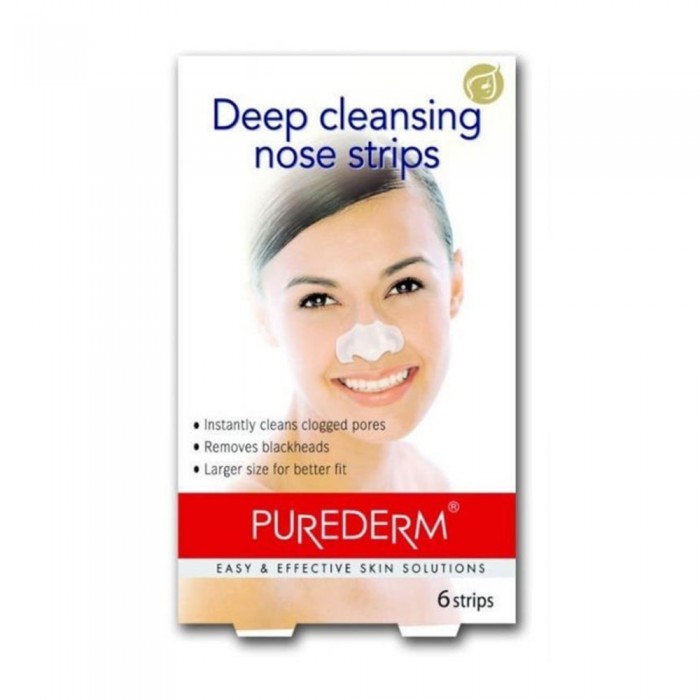 PUREDERM Deep cleansing nose strips are a one-step cleansing treatment specifically designed to unclog pores and lift away unwanted blackheads. The strips remove the dirt and oil which clog pores, leaving your skin clea | Veela Beauty PUREDERM Deep cleansing nose strips are a one-step cleansing treatment specifically designed to unclog pores and lift away unwanted blackheads. The strips remove the dirt and oil which clog pores, leaving your skin clea | Veela Beauty