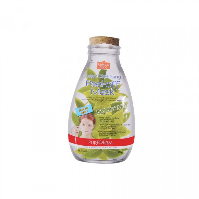 Purederm Deep Cleansing Peel Of Mask Green Tea | Veela Purederm Deep Cleansing Peel Of Mask Green Tea | Veela