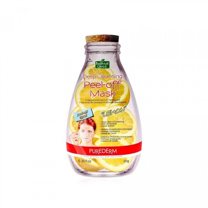 Purederm Deep Cleansing Peel Off Mask Lemon | Veela Beauty Purederm Deep Cleansing Peel Off Mask Lemon | Veela Beauty