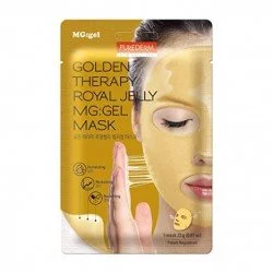 Purederm Royal Jelly Mg Gel Mask Golden Therapy 1Ea | Veela Beauty