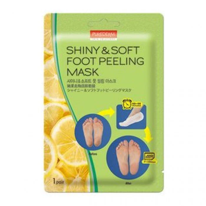 After cleansing, even out skin using a toner | Veela Beauty Purederm Shiny & Soft Foot Peeling Mask | Veela Beauty