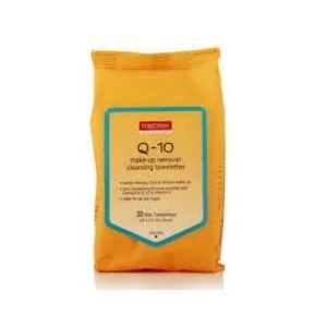 Purederm q-10 Make-up Remover Cleansing Towelettes 30pcs 