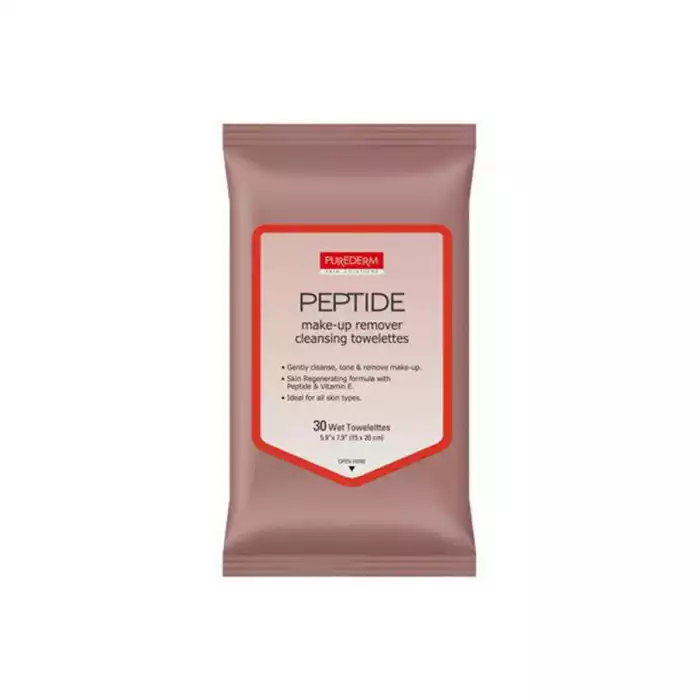 Purederm Peptide Make-up Remover Towelettes 30s
DescriptionPurederm Peptide Makeup Remover Wipes gently and effectively remove Purederm Peptide Make-up Remover Towelettes 30s
DescriptionPurederm Peptide Makeup Remover Wipes gently and effectively remove