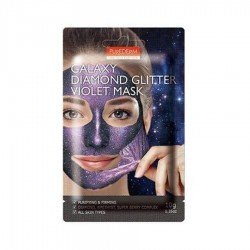 Purederm Galaxy Diamond Glitter Violet Mask 10G |Veela