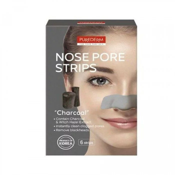 PUREDERM Botanical Choice Nose Pore Strips "CHARCOAL" هي